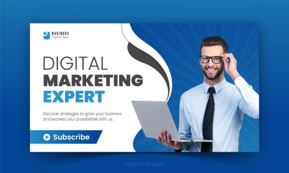 Download Corporate YouTube Thumbnail &amp; Web Banner - Tube Collection