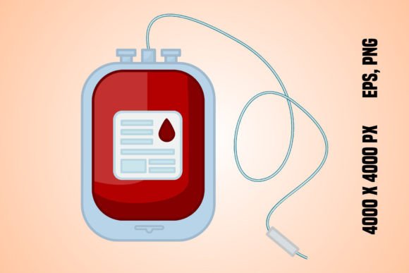 Download Blood Donation Bag with Tube - Tube Collection
