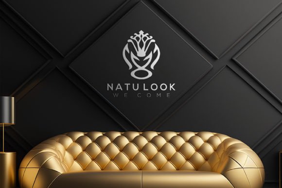 Download Dark Wooden Wall Mockup | Wall Logo Mock - Dark Collection