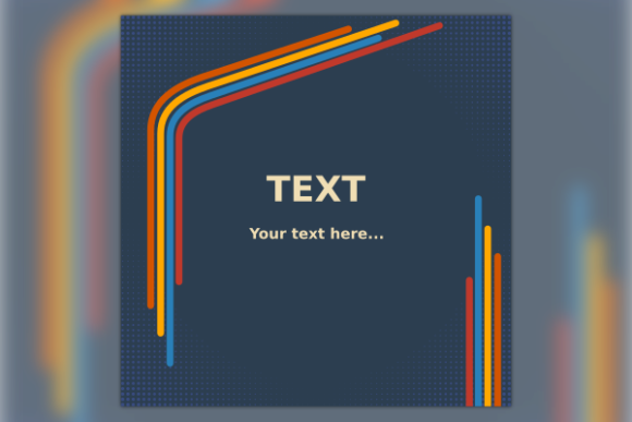 Download Retro Colorful Lines Halftone Background - Colorful Collection
