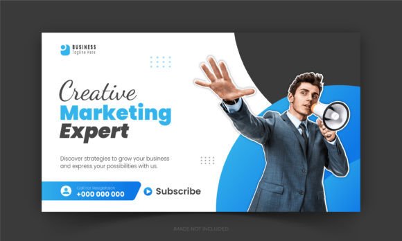 Download Corporate YouTube Thumbnail &amp; Web Banner - Tube Collection