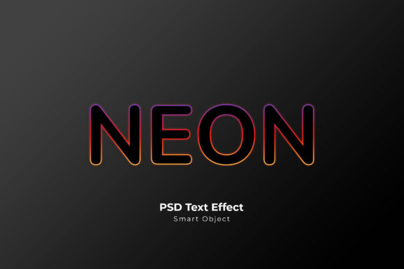Download Neon PSD Text Effect Layer Style - Neon psd Collection
