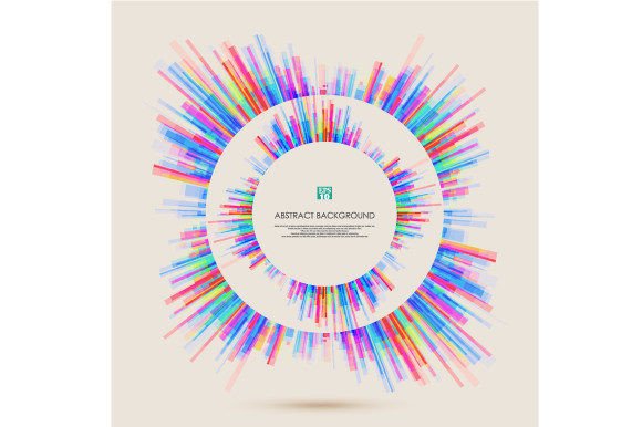 Download Abstract Pattern of Colorful Lines - Colorful Collection
