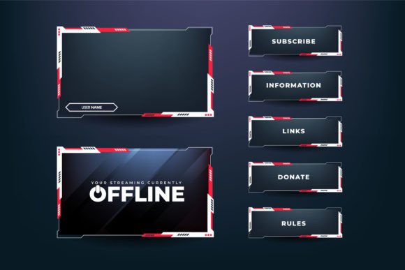 Download Streaming Overlay Decoration Template - Decoration Collection