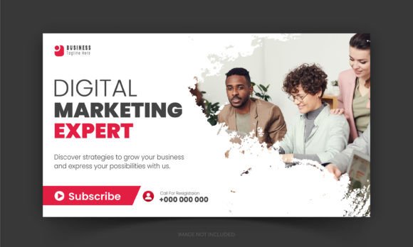 Download Business YouTube Thumbnail Design Banner - Tube Collection