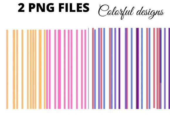 Download Colorful Lines Retro Background - Colorful Collection