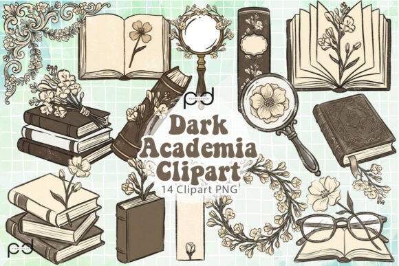 Download Dark Academia Clipart Graphics - Dark Collection