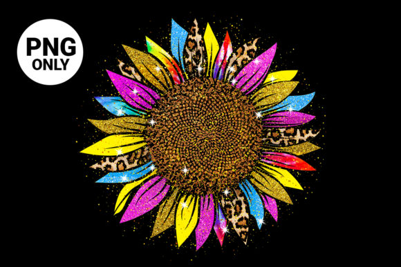 Download Colorful Sunflower Sublimation - Colorful Collection