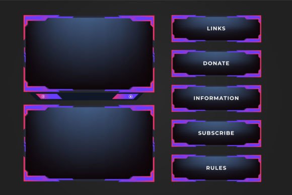 Download Live Streaming Frame Decoration Vector - Decoration Collection