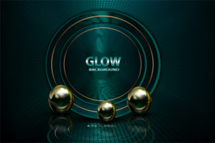 Download Green Glow 3d Background Dark - Dark Collection